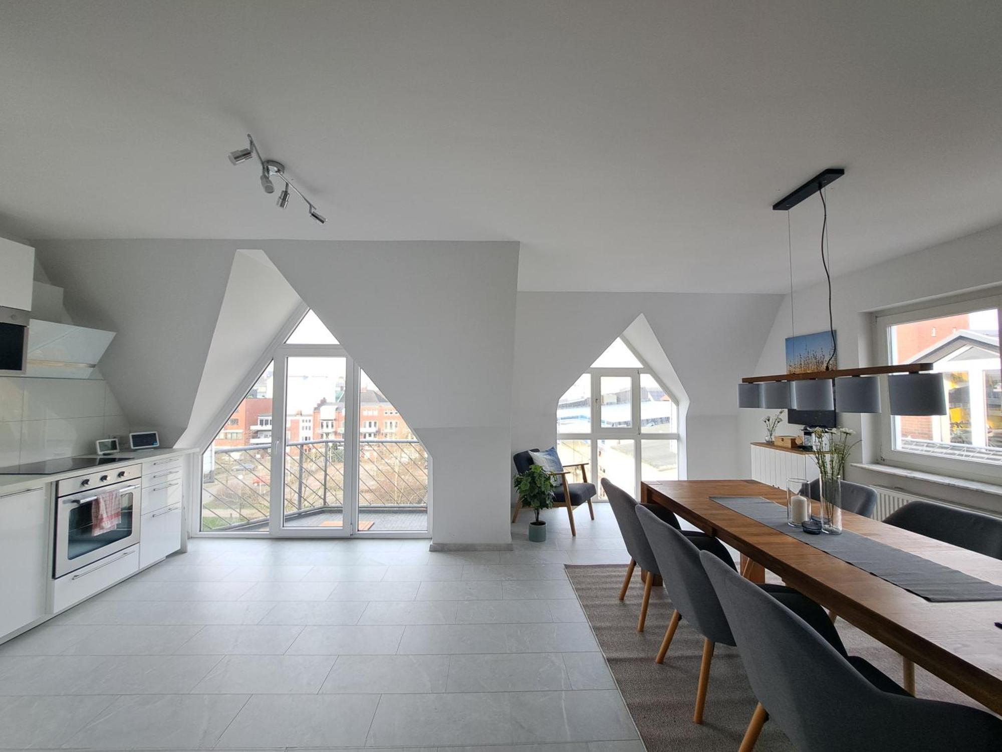 Livora Altstadt - Stilvoll - Zentrumsnah - Tv-streaming - Balkon - Nordsee - Badewanne *